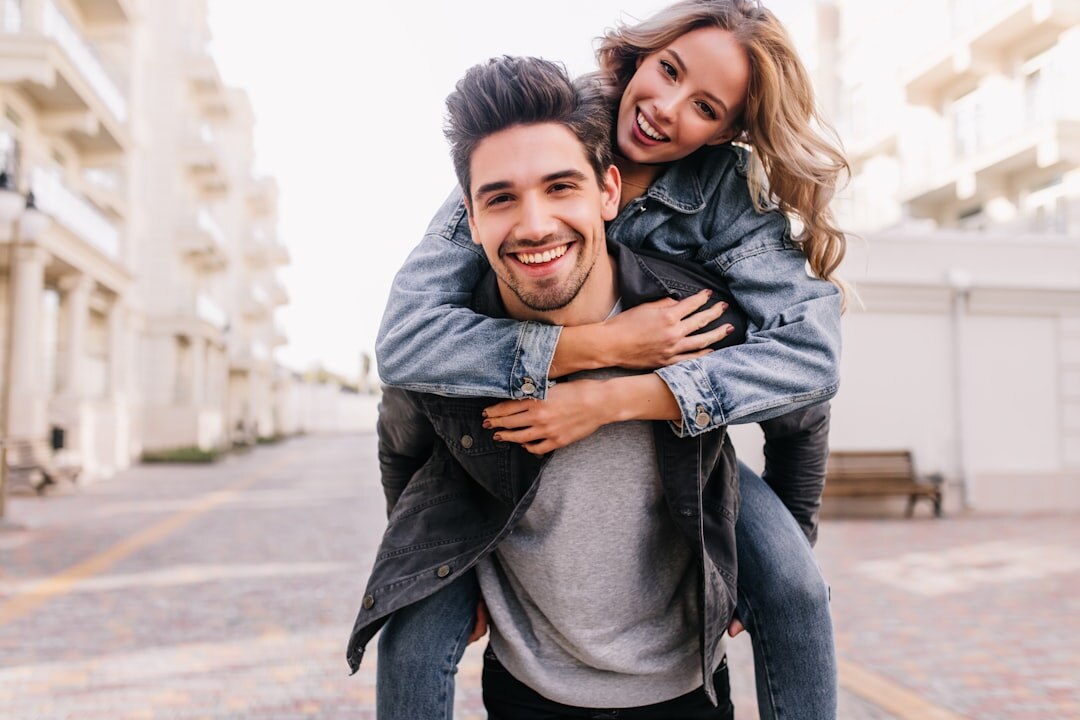 happy couple after good talk