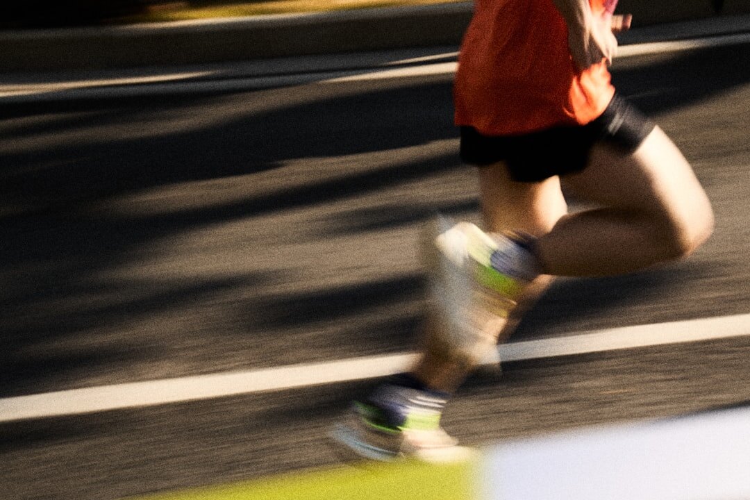runner achieving goal